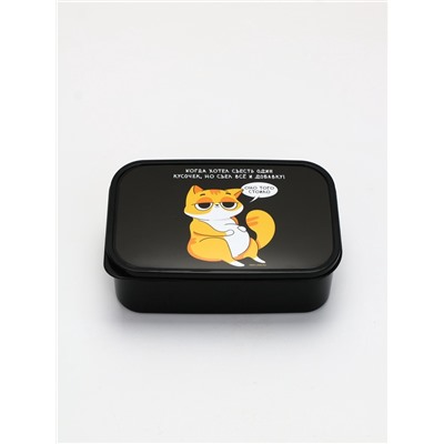 Ланч - бокс прямоугольный «Кот», 1200 мл