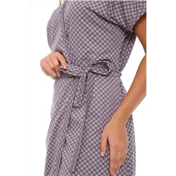 Пеньюар женский с сорочкой Флора 044