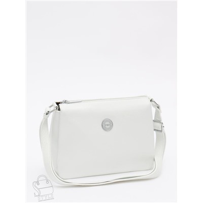 Сумка женская кожаная 0529C white Polina&Eiterou  в Новосибирске