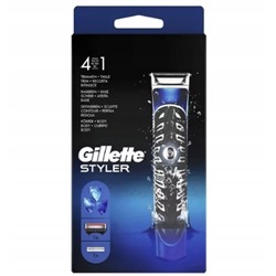 Станок для бритья Dʤɪˈlett ФЬЮЖН-5 ПроГлайд STYLER 3в1 (+ 1 кассета) (Оригинал)