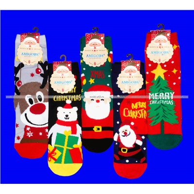 Носки женские НОВОГОДНИЕ арт. 9272