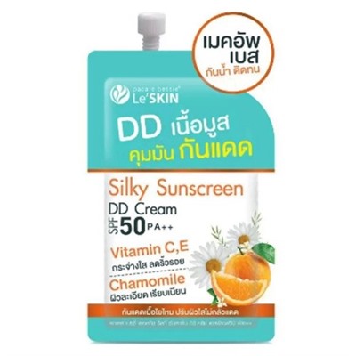 Солнцезащитный шелковистый DD крем Le’SKIN с SPF 50, пробник
