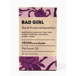 Парфюмерное масло женское VEGAN.Love.Studio Bad Girl, 15 мл