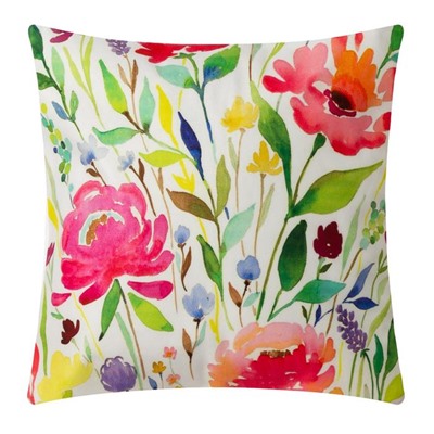Наволочка декоративная Этель «Цветы», 40×40 см, полиэстер