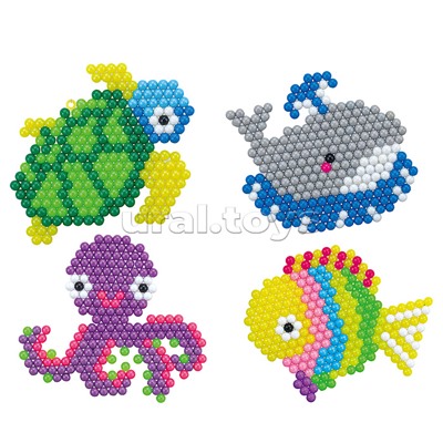 Мозаика-аква "Морские обитатели" в коробке