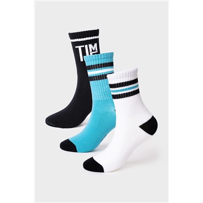 Носки трикотажные для мальчиков, 3 пары в комплекте PLAYTODAY, 1239932