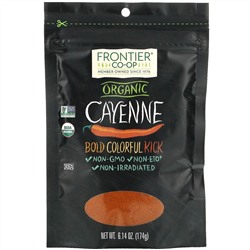 Frontier Natural Products, Organic Cayenne, 6.14 oz (174 g)