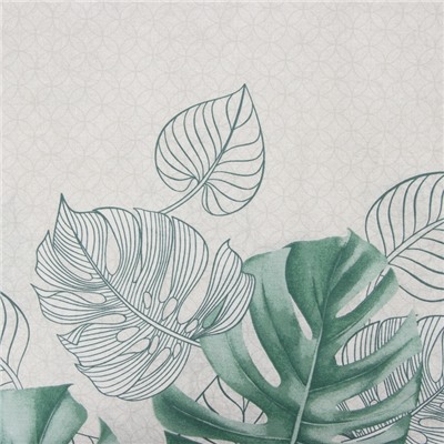 Постельное бельё 2-спальное LoveLife «Монстера», бязь