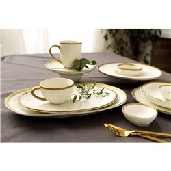 Тарелка для пасты Magistro Poursephona, 280 мл, d=29.4 см, фарфор, белая