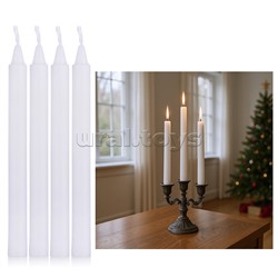 Набор свечей восковых (4шт х 1,2*13см)