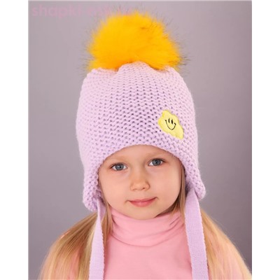 18-87-L Шапка для девочки флис (48-50)