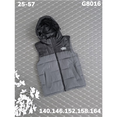 Жилет G8016 серый