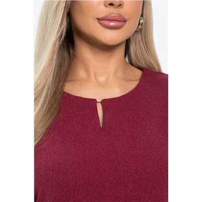 Джемпер трикотажный Претти (бордовый) Б14845-50М