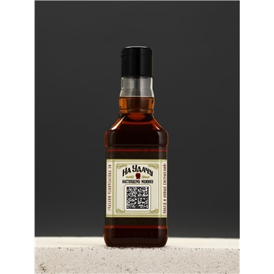 Подарочный набор «На удачу», гель для душа во флаконе виски 250 мл и полотенце, Чистое счастье