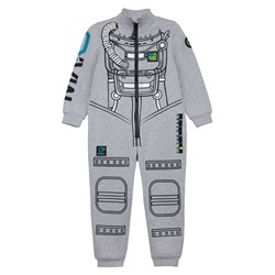 Комбинезон из футера с начесом для мальчика