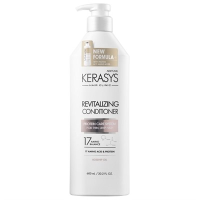 KeraSys Hair Clinic Кондиционер для волос ОЗДОРАВЛИВАЮЩИЙ 600 мл