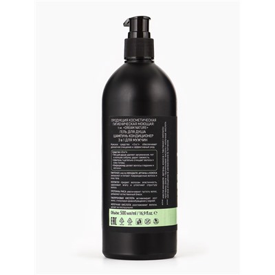 Подарочный набор мужской DREAM NATURE SPA CARE «Японские мотивы», шампунь 500 мл, гель для душа 500 мл