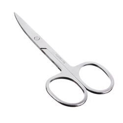 Ножницы маникюрные для ногтей с загнутым кончиком