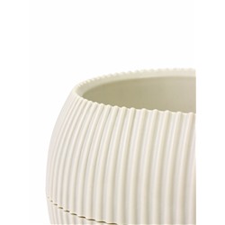 Кашпо для цветов «Пиканто», 1.3 л, 28×11.5×9 см, пластиковое, белое