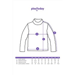 Водолазка PLAYTODAY, 1223152