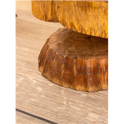 Подставка под бутылки «Голова слона», 15×15×17 см, дерево пиннис, коричневая