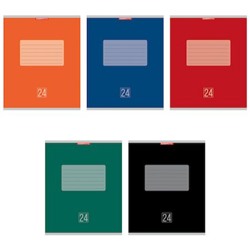 Тетрадь  24л линия "Однотон Микс" 15274/5 Academy style