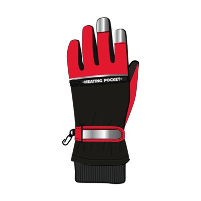 Перчатки текстильные для мальчиков