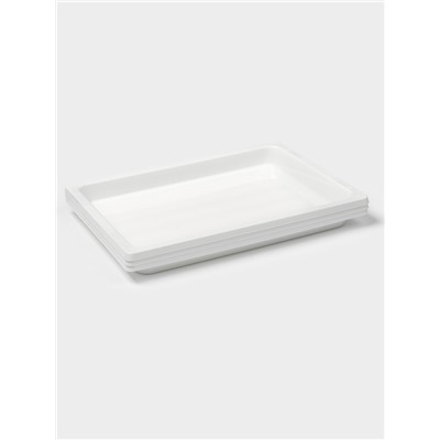 Подносы для заморозки пельменей Альтернатива, пластик, 35.5×25×5.5 см, набор 3 шт., МИКС