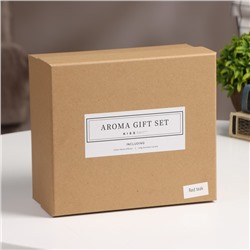 Набор подарочный: диффузор 120 мл, свеча ароматическая, 120 г, Красное помело