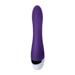 Фиолетовый вибратор Mystim Sassy Simon - 27 см.