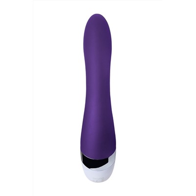 Фиолетовый вибратор Mystim Sassy Simon - 27 см.