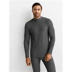 Omsa Лонгслив OmU 1624T RB Лонгслив стойка мужской "Термо"