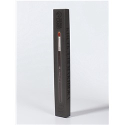 Кисть для макияжа PREMIUM, для жидких и кремовых текстур, 15.8 см, чёрная