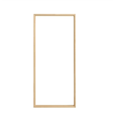 Дверь для бани и сауны, размер коробки 160×70 см, липа, глухая