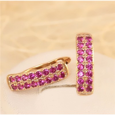 Серьги позолота  H01-13439