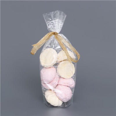 Пакет фасовочный новогодний БОПП, с донной складкой, «Марки» 9×19 см