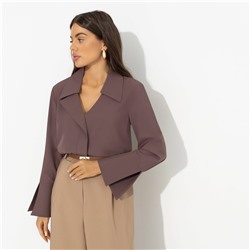 Блуза без застёжки, Амбассадор стиля (brown)