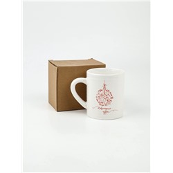 Кружка новогодняя керамическая «Новогодних чудес», 325 мл