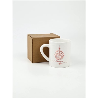 Кружка новогодняя керамическая «Новогодних чудес», 325 мл