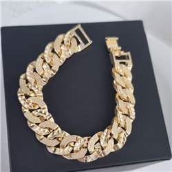 Браслет на руку ювелирной бижутерии Итальянское золото (покрытие желтое 14к), арт.213.960