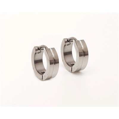 Серьги из стали