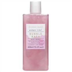 Sunday Rain, Pamper Time, Bubble Bath, Acai Berry, 15.2 fl oz (450 ml)