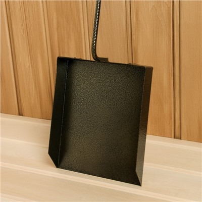 Совок металлический, рабочая часть 17×13.5 см, l=65 см