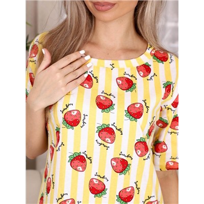Сорочка "Конфетка" (Желтый)