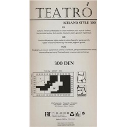 Колготки теплые, Teatro, Iceland st. 300