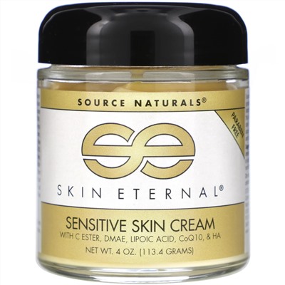 Source Naturals, Skin Eternal, крем для чувствительной кожи, 113,4 г (4 унции)