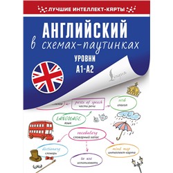 АСТ Лихтман Р.А. "Английский в схемах-паутинках. Уровни А1-А2"