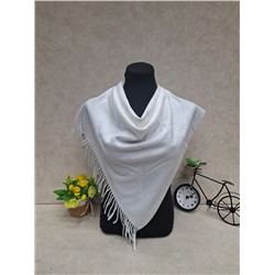 Платок из кашемира, цвет белый