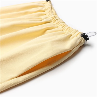 Брюки женские карго MIST: Summer time, размер 44-46, жёлтые