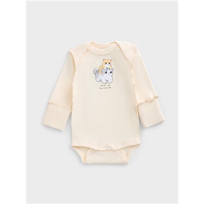 КОМПЛЕКТ ДЕТСКИЙ (БОДИ, ПОЛЗУНКИ) 89404-1